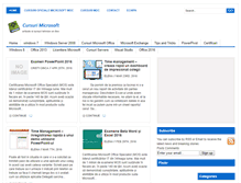 Tablet Screenshot of cursurimicrosoft.com
